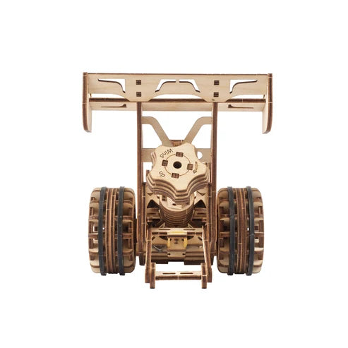 Ugears Top Fuel Dragster | Auto de Carrera Mecánico 3D de Madera