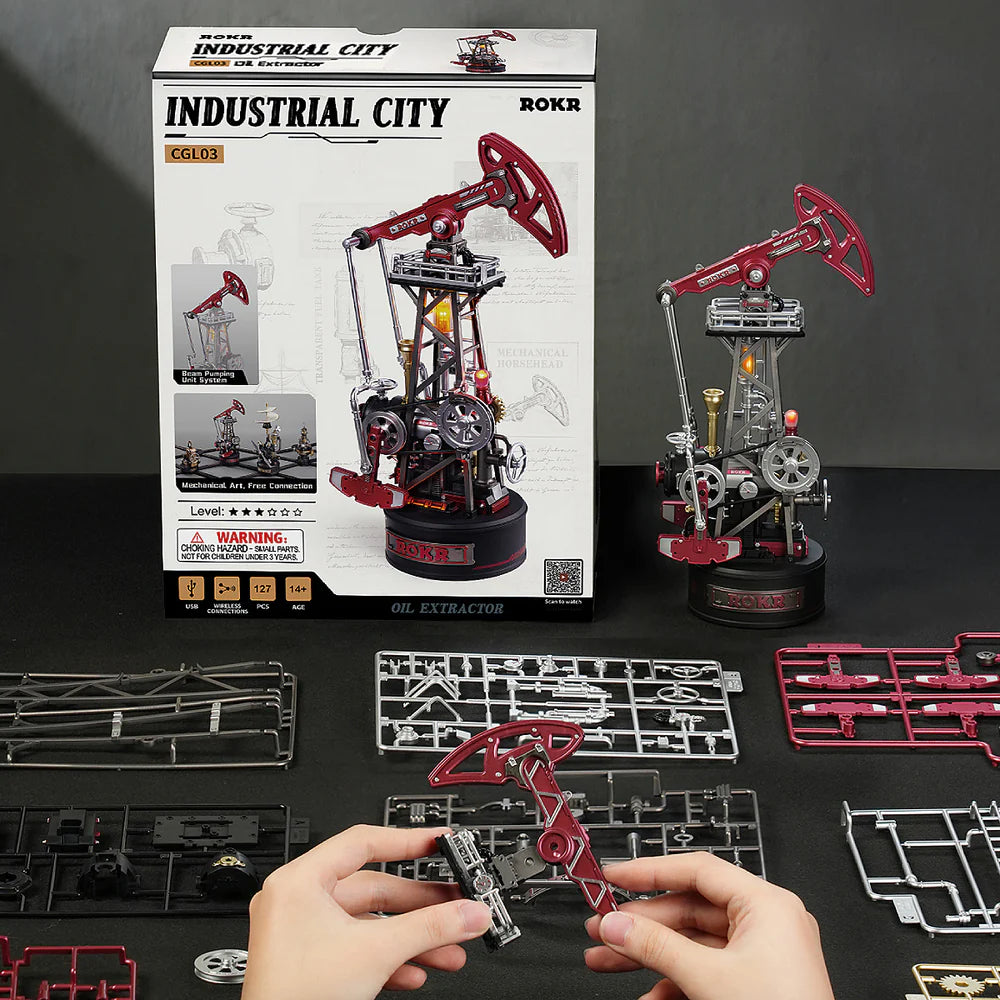 Puzzle Mecánico 3D Oil Extractor (CGL03)