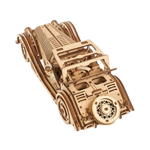 Ugears Sports Car Rapid Mouse | Roadster Mecánico 3D de Madera
