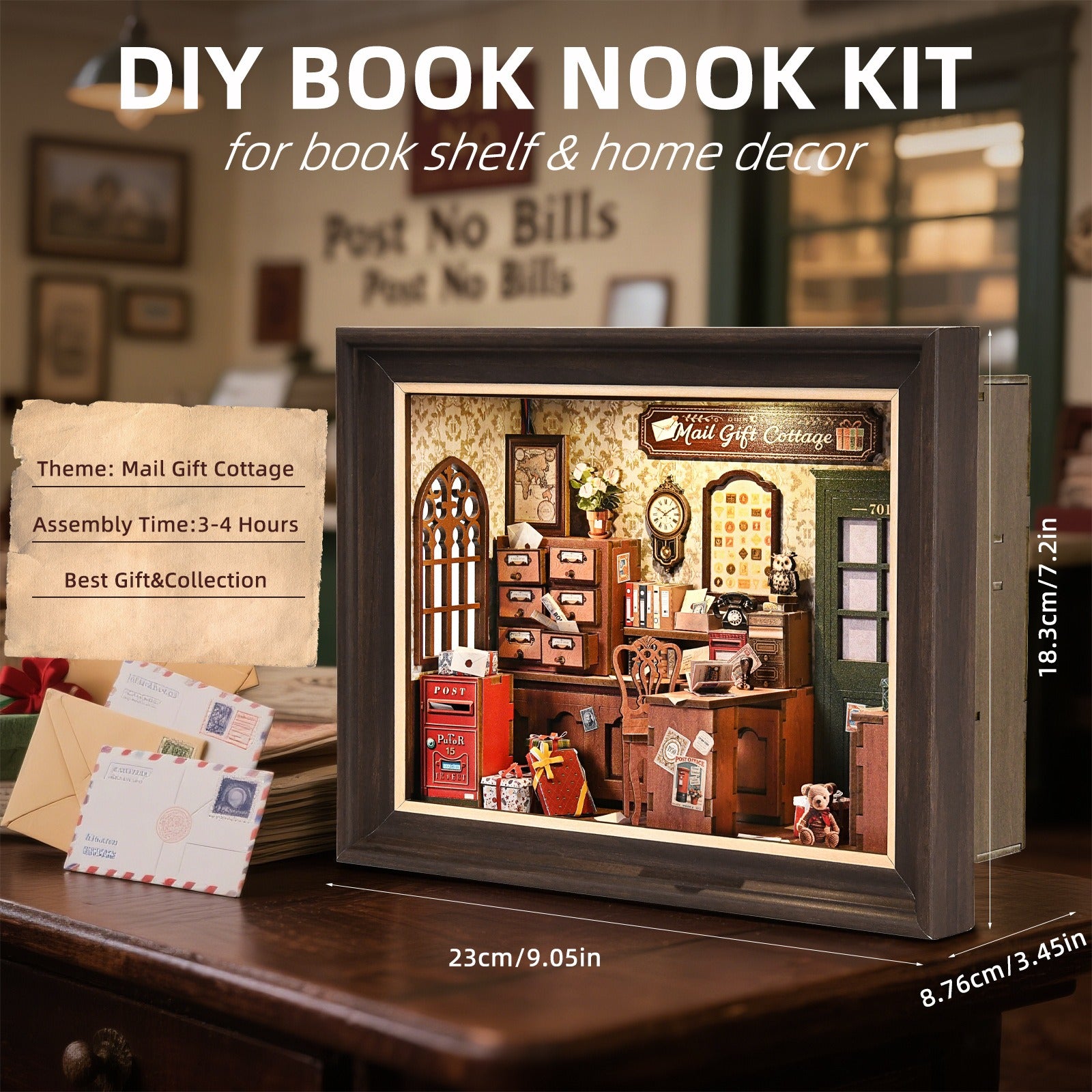 Separador de libros - Mail Gift Cottage  - Booknook (ZR05)