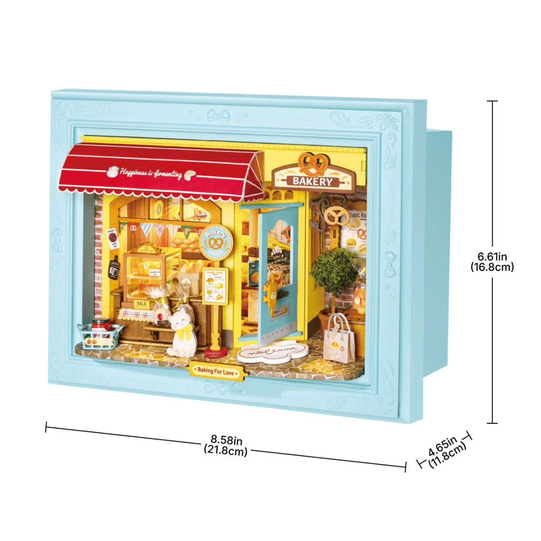 Miniatura 3D Fluffy Cat Bakery (DP001)