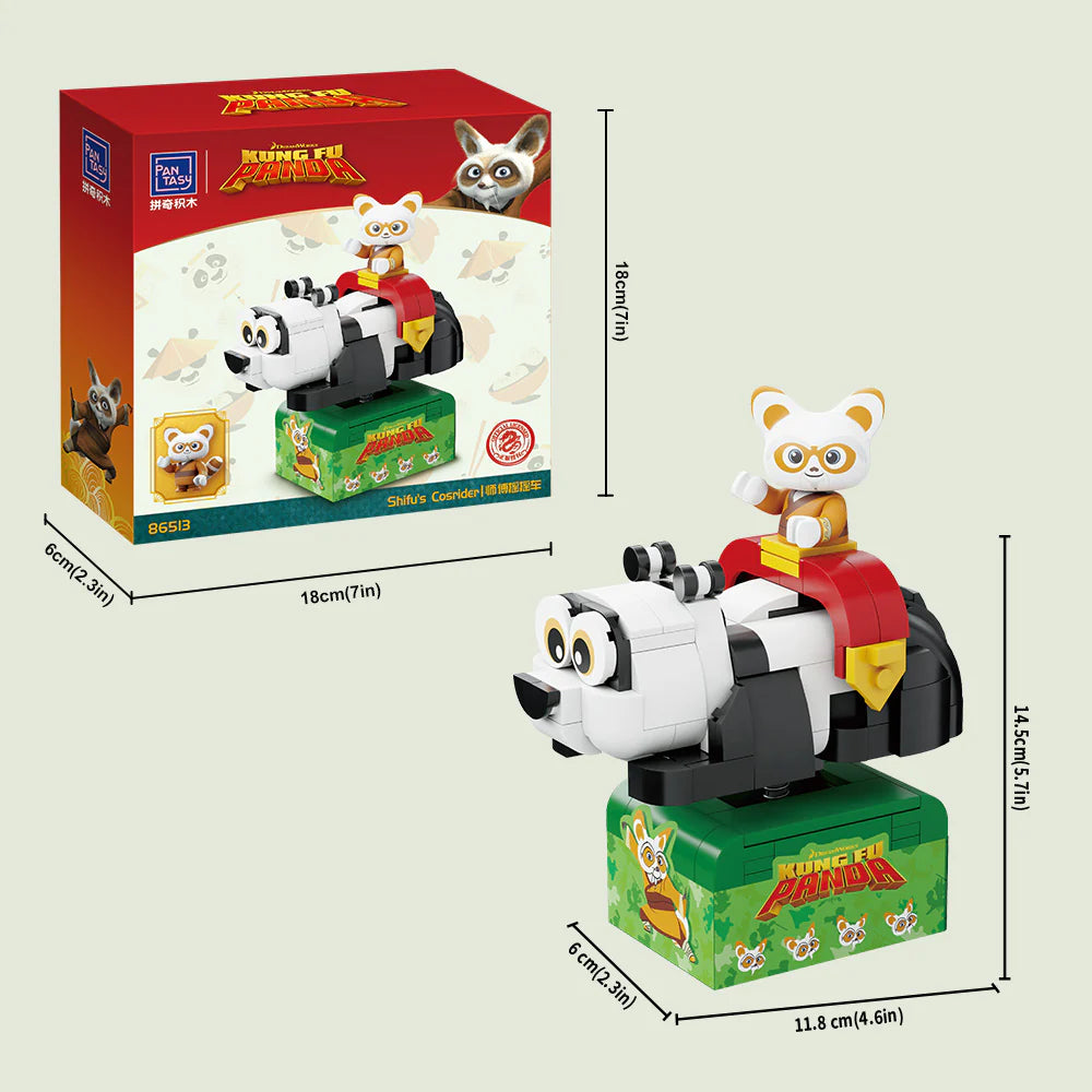 Set de Bloques Kung Fu Panda: Master Shifu's Cosrider 86513EN