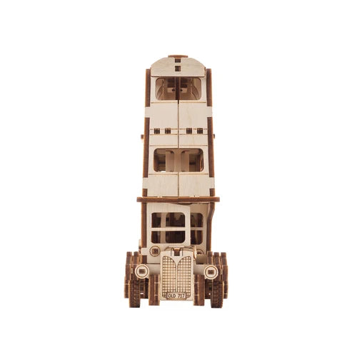 Ugears Harry Potter Autobús Noctámbulo | Maqueta Mecánica 3D de Madera