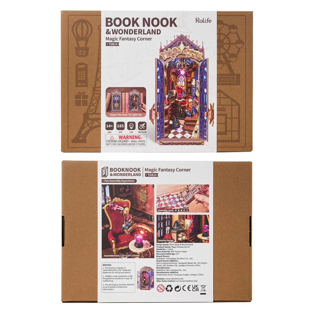 Separador de libros - Magic Fantasy Corner - Booknook  (TGB14)