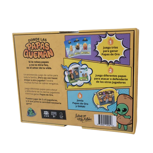 DONDE LAS PAPAS QUEMAN: ¡Ataque, Defensa y Mucha Papi-venganza!