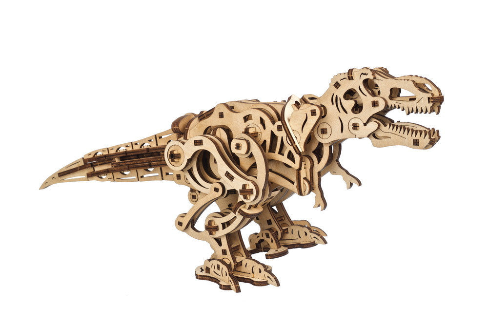 Ugears Tyrannosaurus Rex maqueta mecánica de madera - vista 1