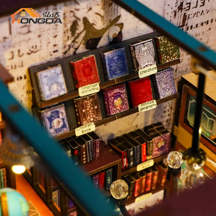 Libreria Del Alma - Separador de Libros Armable - Booknook M2314