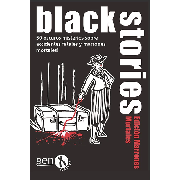 BLACK STORIES: MARRONES MORTALES – El Juego donde la Realidad Supera a la Ficción