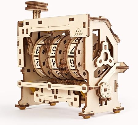 Contador Mecánico (STEM Lab) - Maqueta de Madera Educativa con App (Ugears)