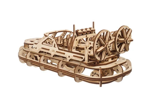 Ugears Hovercraft de Rescate | Maqueta Mecánica 3D de Madera