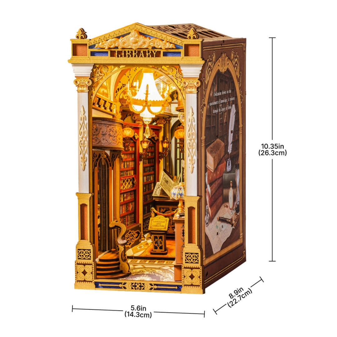 Separador de libros - Library of Wonders - Booknook  (TGB16)