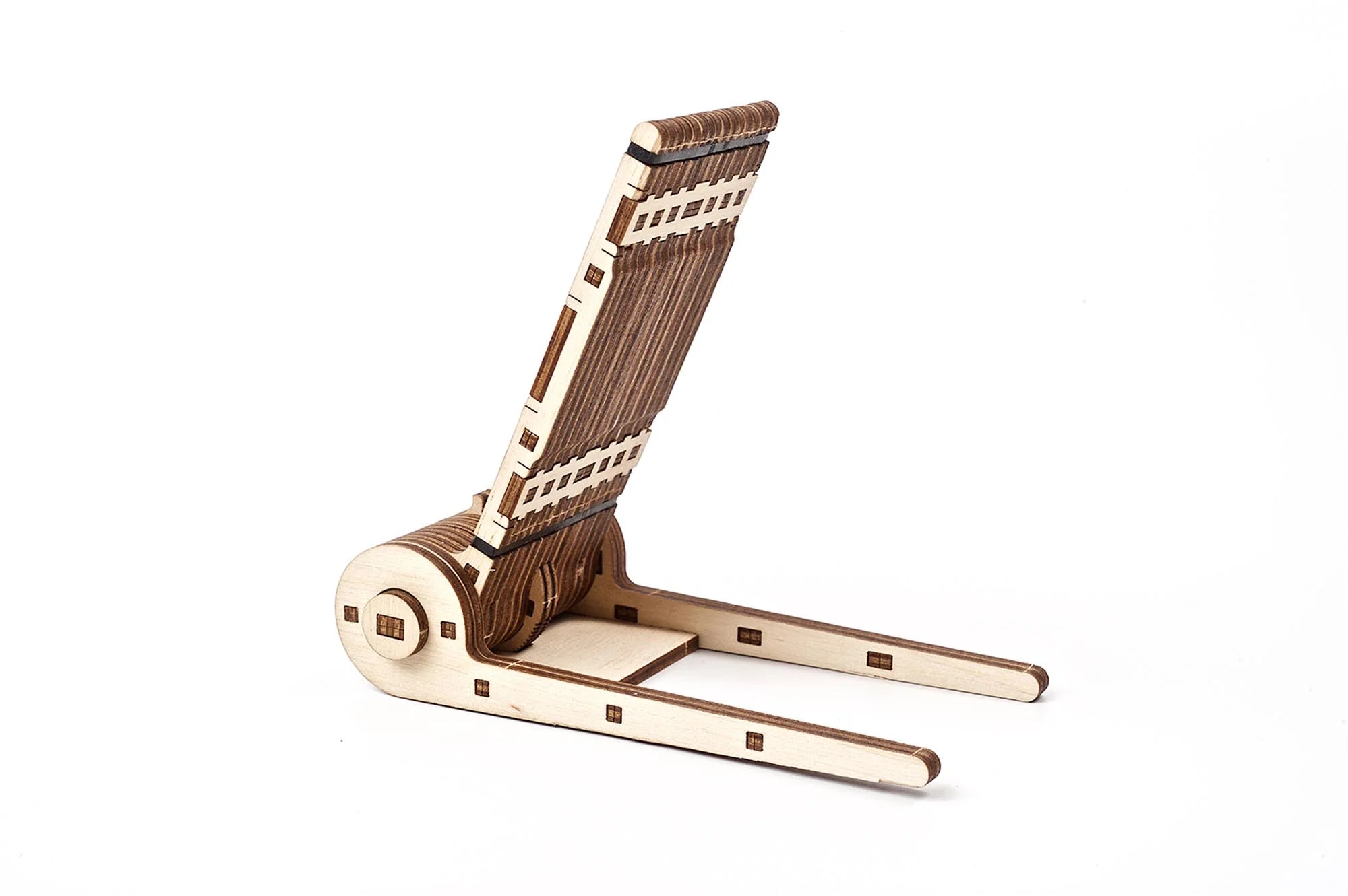 Ugears Porta Celular Plegable | Soporte 3D de Madera
