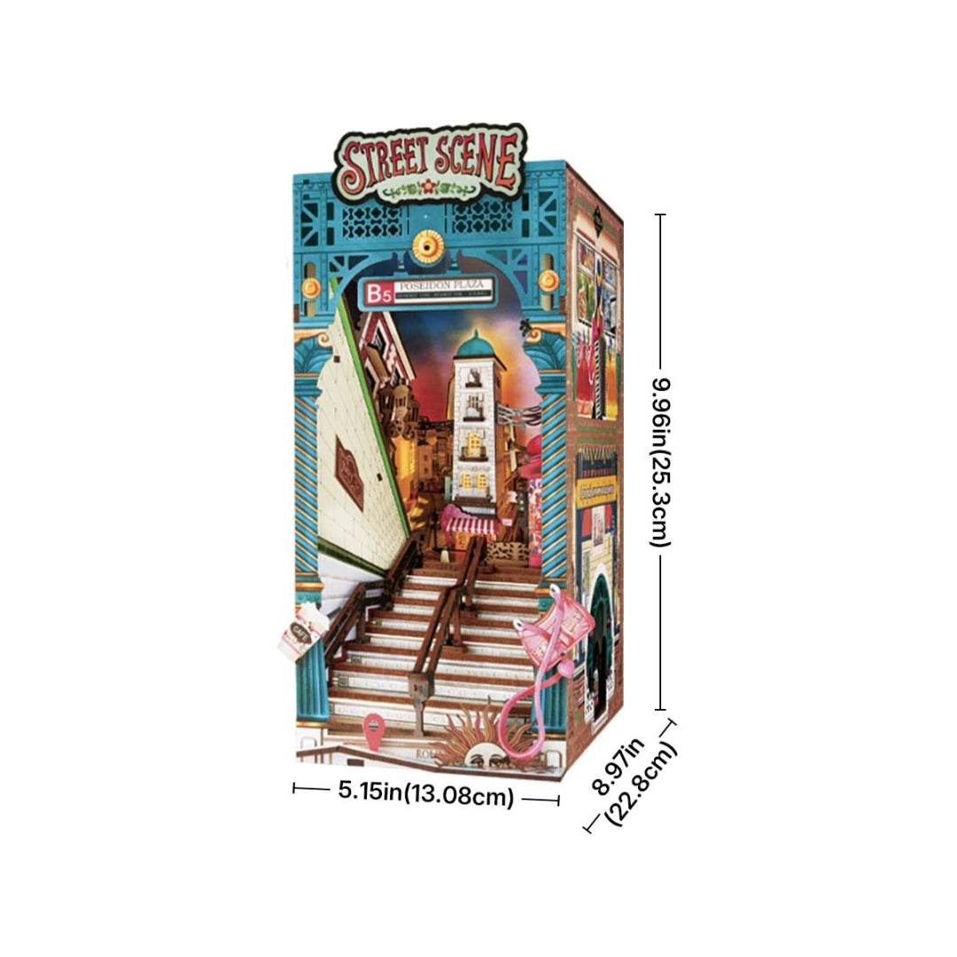 Separador de libros - Street Scene - Booknook (TGB13)