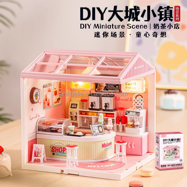 Mini Big City - Baño de Lujo DIY – Rompecabezas 3D (0416)