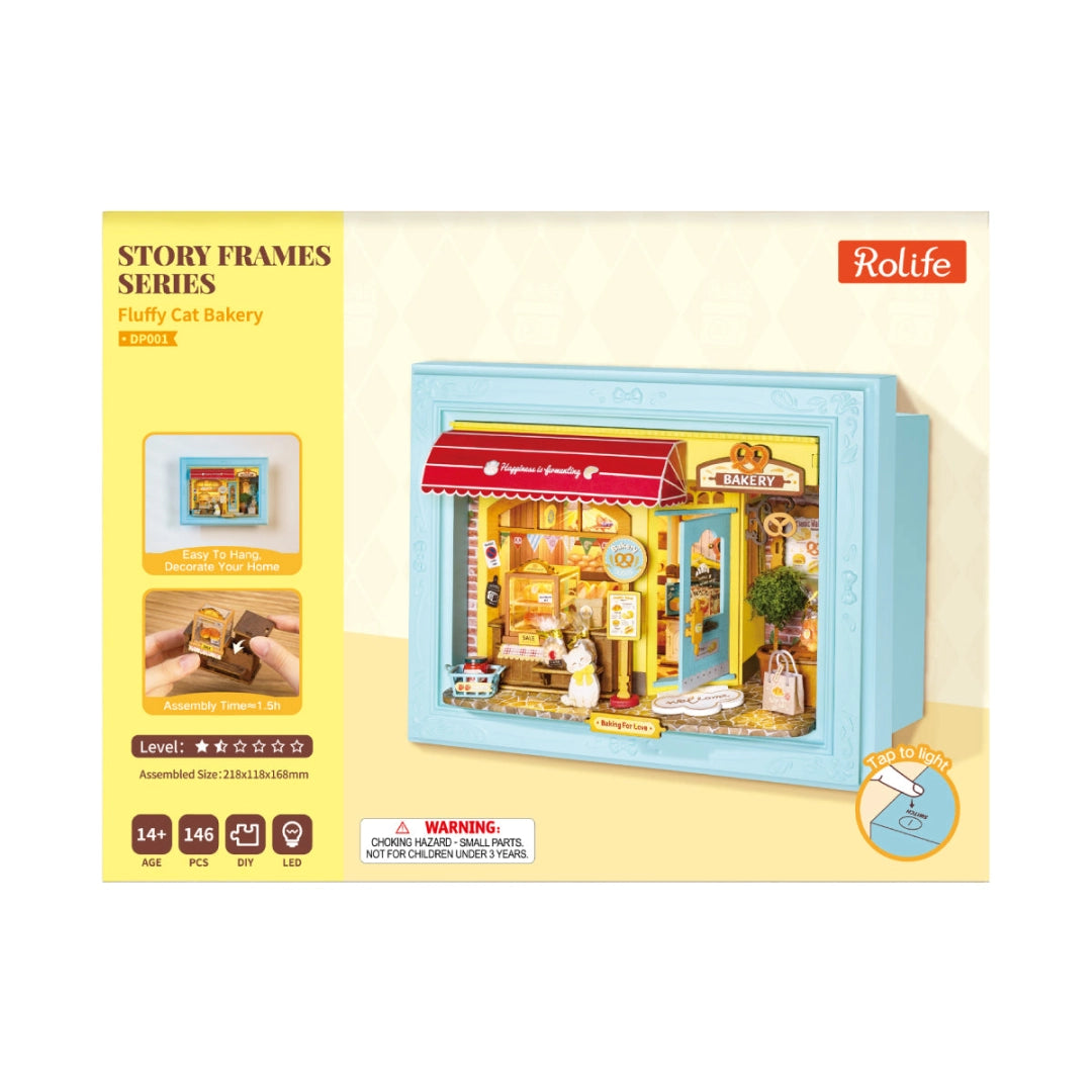 Miniatura 3D Fluffy Cat Bakery (DP001)