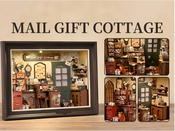 Separador de libros - Mail Gift Cottage  - Booknook (ZR05)