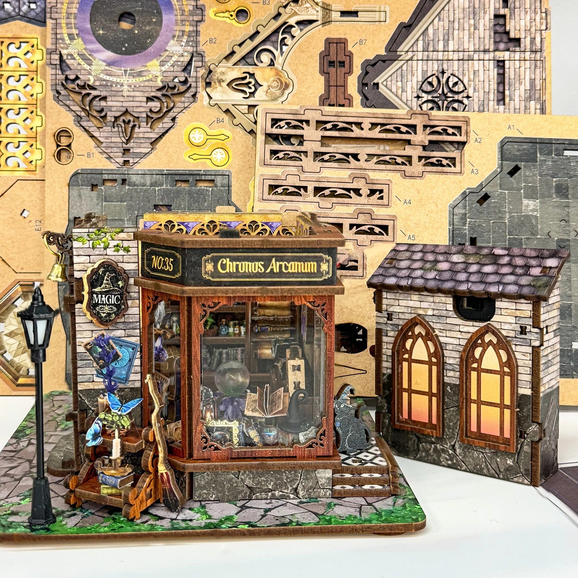 Separador de libros - Time Magic Club - Booknook  (SQ71)