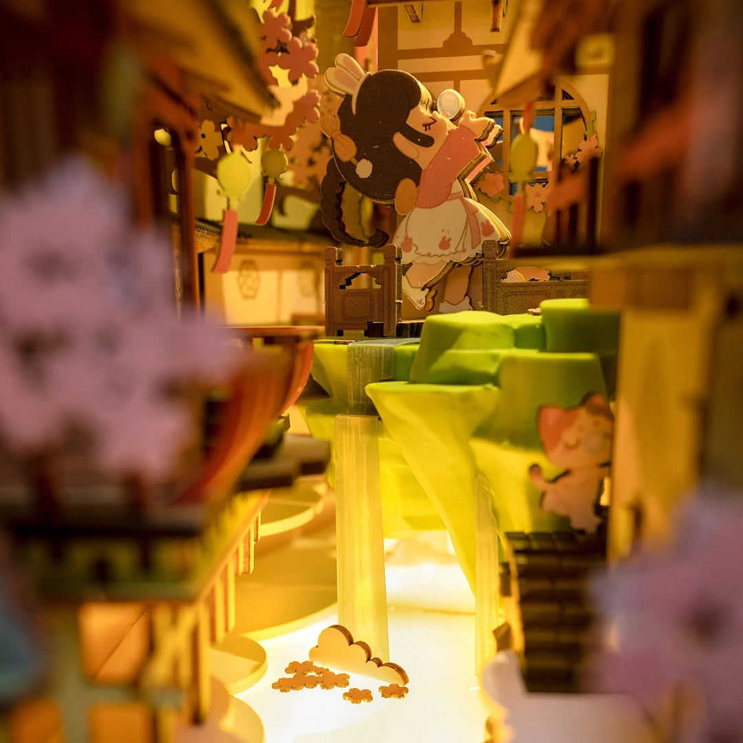 Separador de libros - Falling Sakura - Booknook (TGB05)