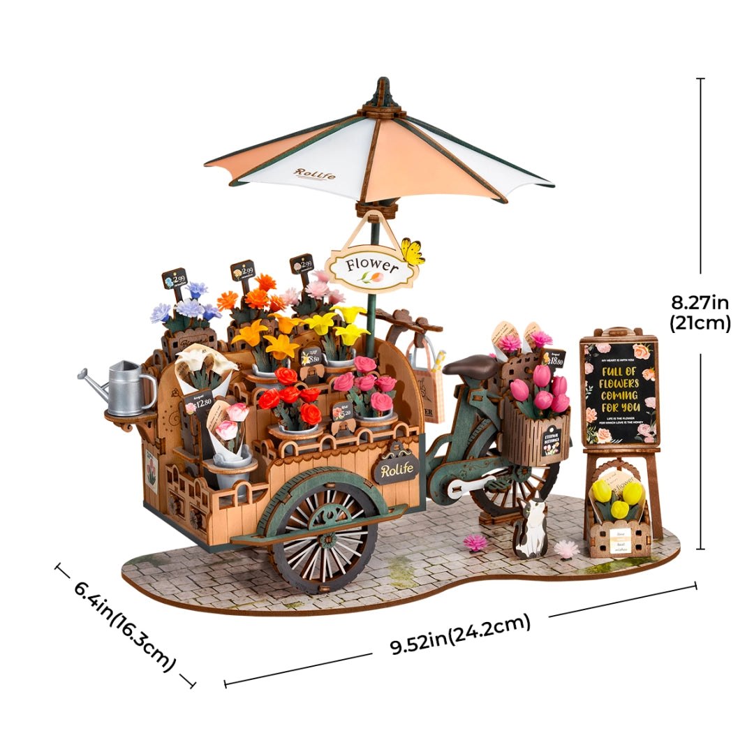 Puzzle 3D Blossom Cart (TGS03)