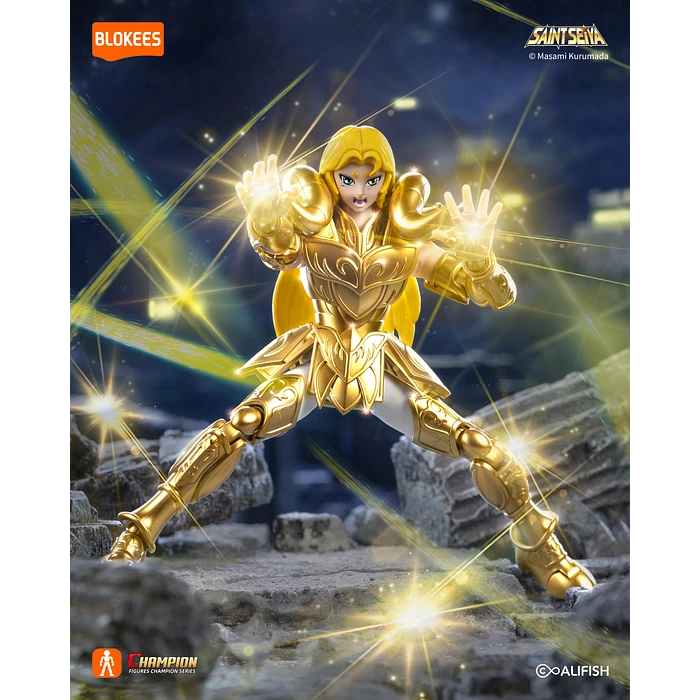 Figura Aries Mu Saint Seiya Champion Class (Blokees)