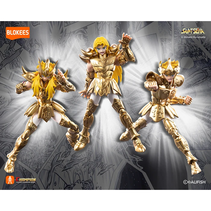 Figura Leo Aiola Saint Seiya Champion Class (Blokees)