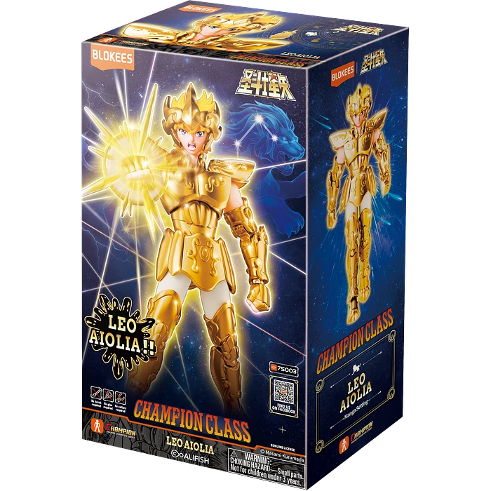 Figura Leo Aiola Saint Seiya Champion Class (Blokees)