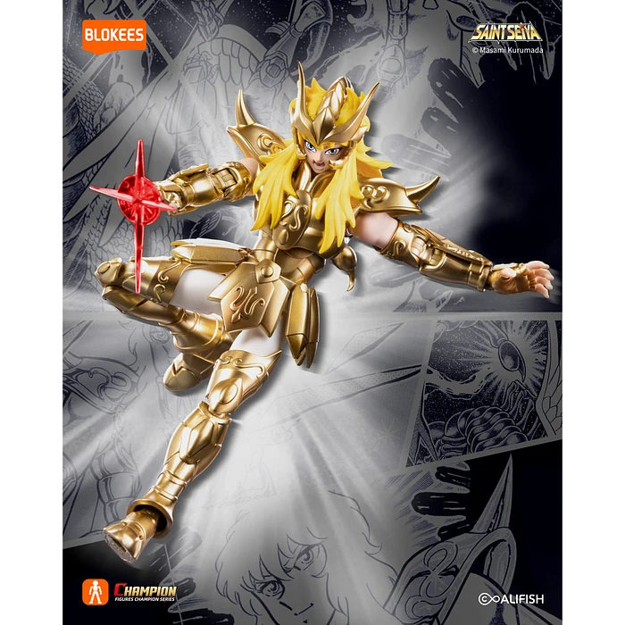Figura Scorpio Milo Saint Seiya Champion Class (Blokees)