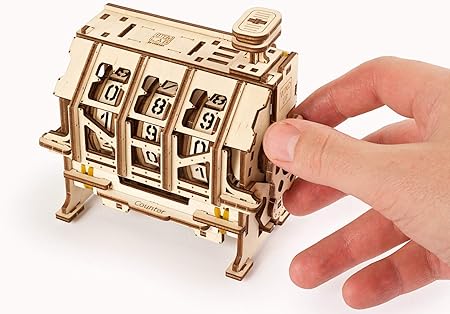 Contador Mecánico (STEM Lab) - Maqueta de Madera Educativa con App (Ugears)