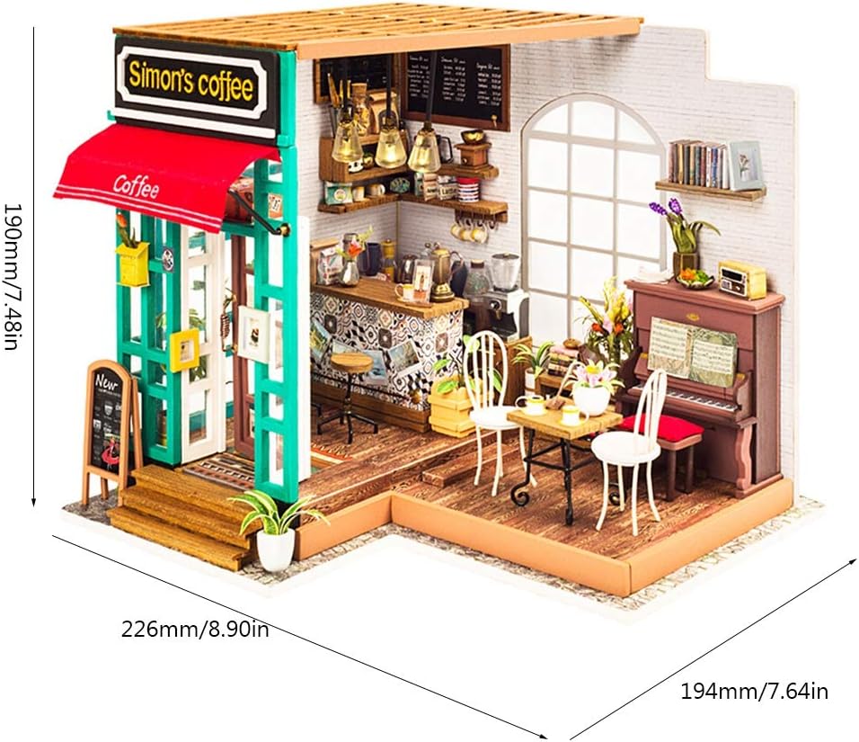 Cafeteria Simon Coffee Miniatura Armable