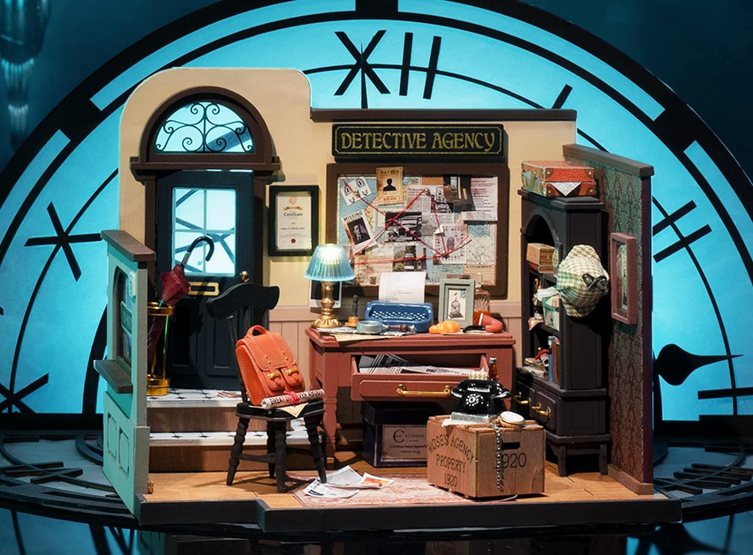 Agencia de Detective Mose - Casitas Miniatura Armable Robotime