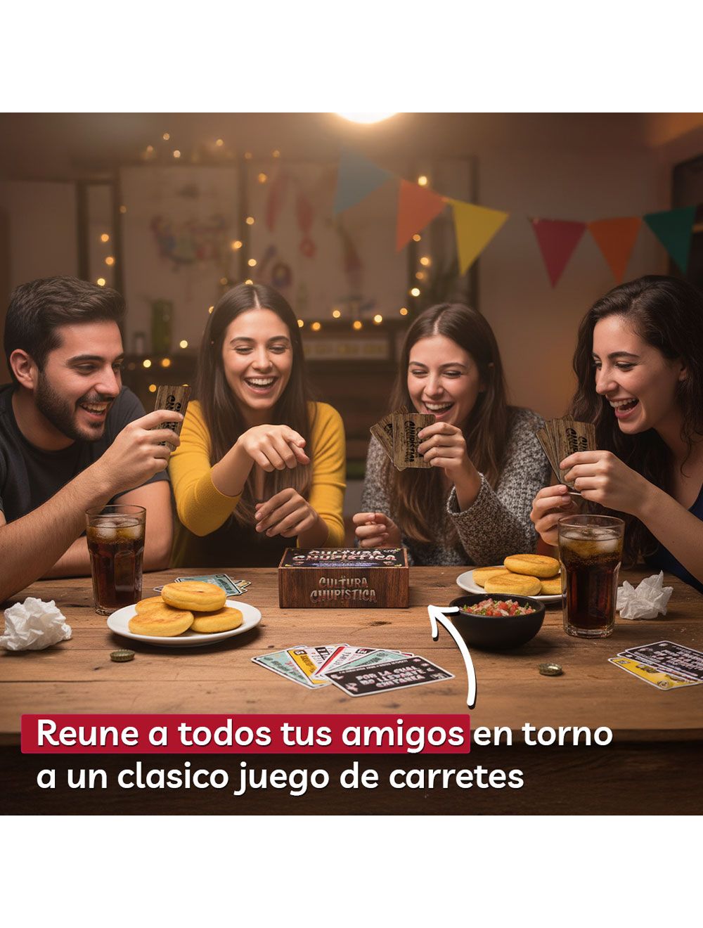 LA CULTURA CHUPÍSTICA de Pásalo Chancho - Juego de Cartas Chileno para Prender la Previa