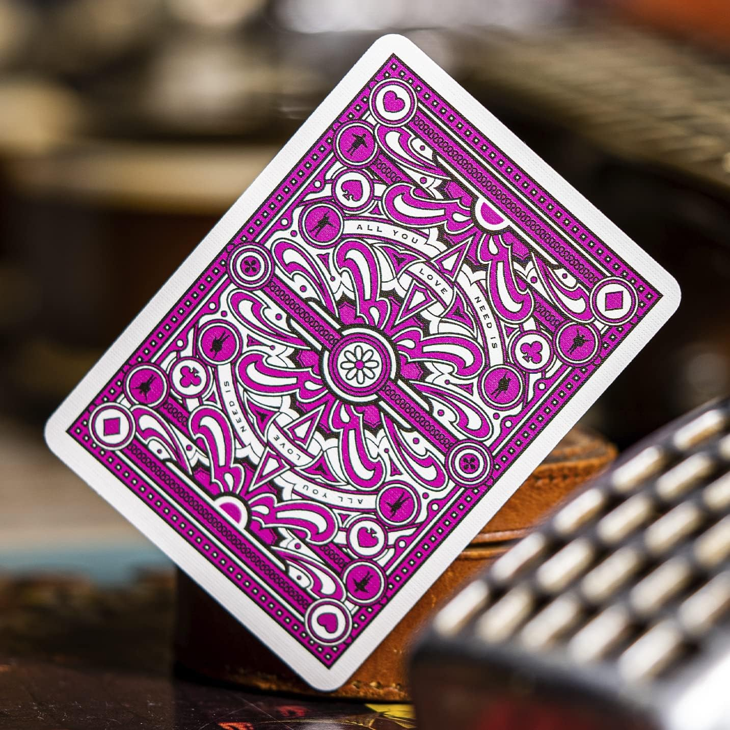 theory11 THE BEATLES - Cartas de Coleccionista Premium (Pink Deck)