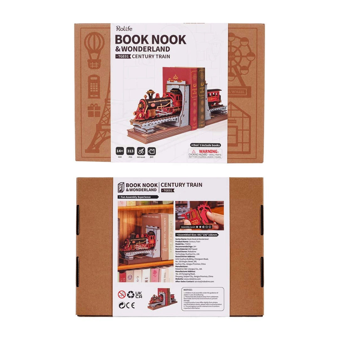 Separador de libros - Century Train - Booknook  (TGE01)