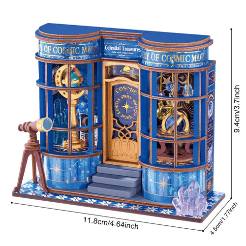 Kit Armable Miniatura Rolife Magic Astronomy Shop DS048