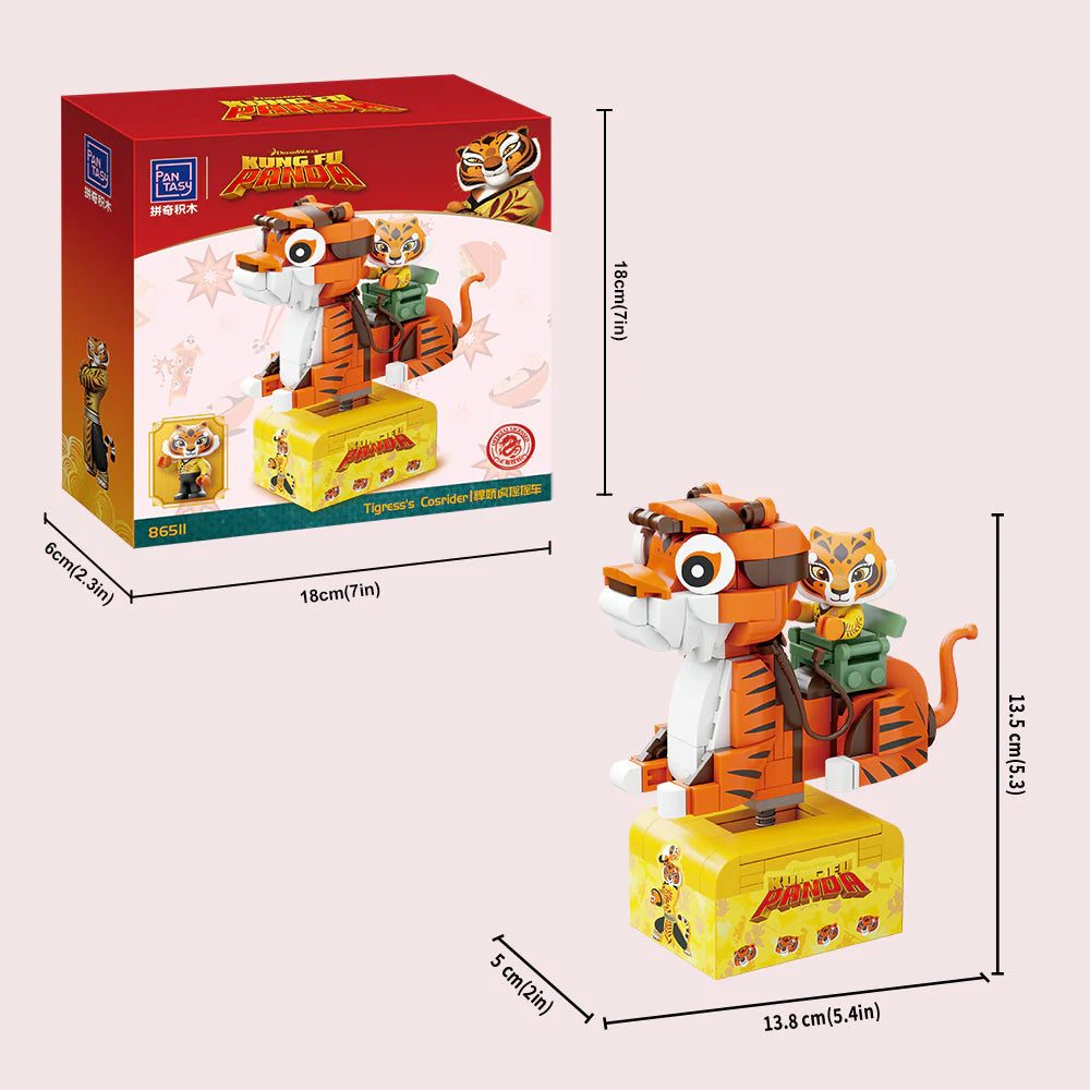 Set de Bloques Kung Fu Panda: Tigress's Cosrider