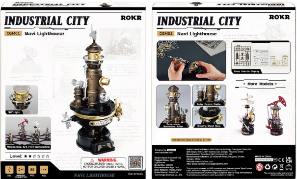 Puzzle Mecánico 3D Navi Lighthouse (CGM01)