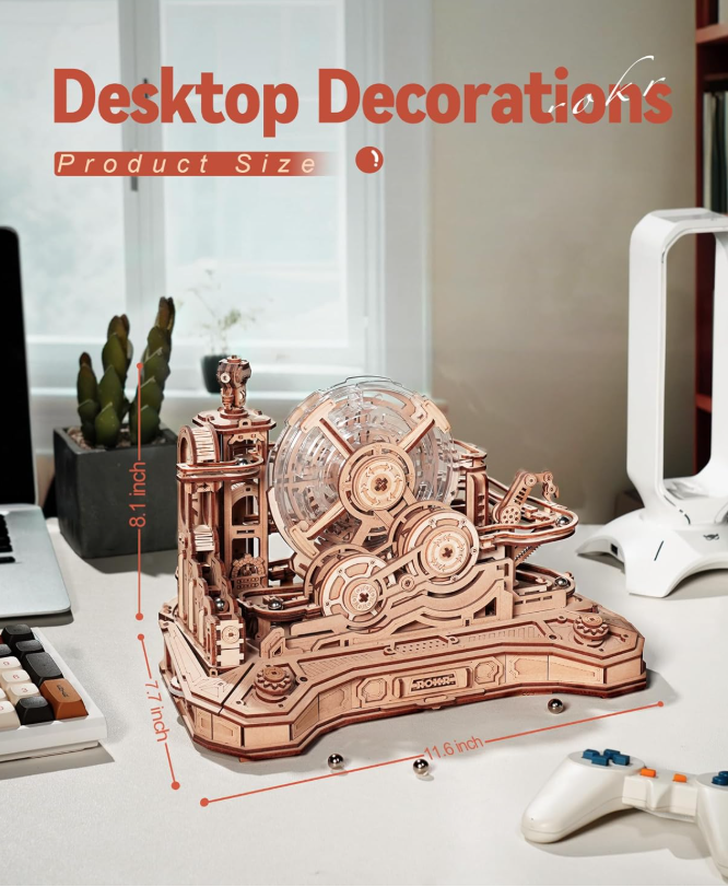 Marble Run Challenge - Laberinto de Bolas 3D Interactivo (ROKR Gear Ball)