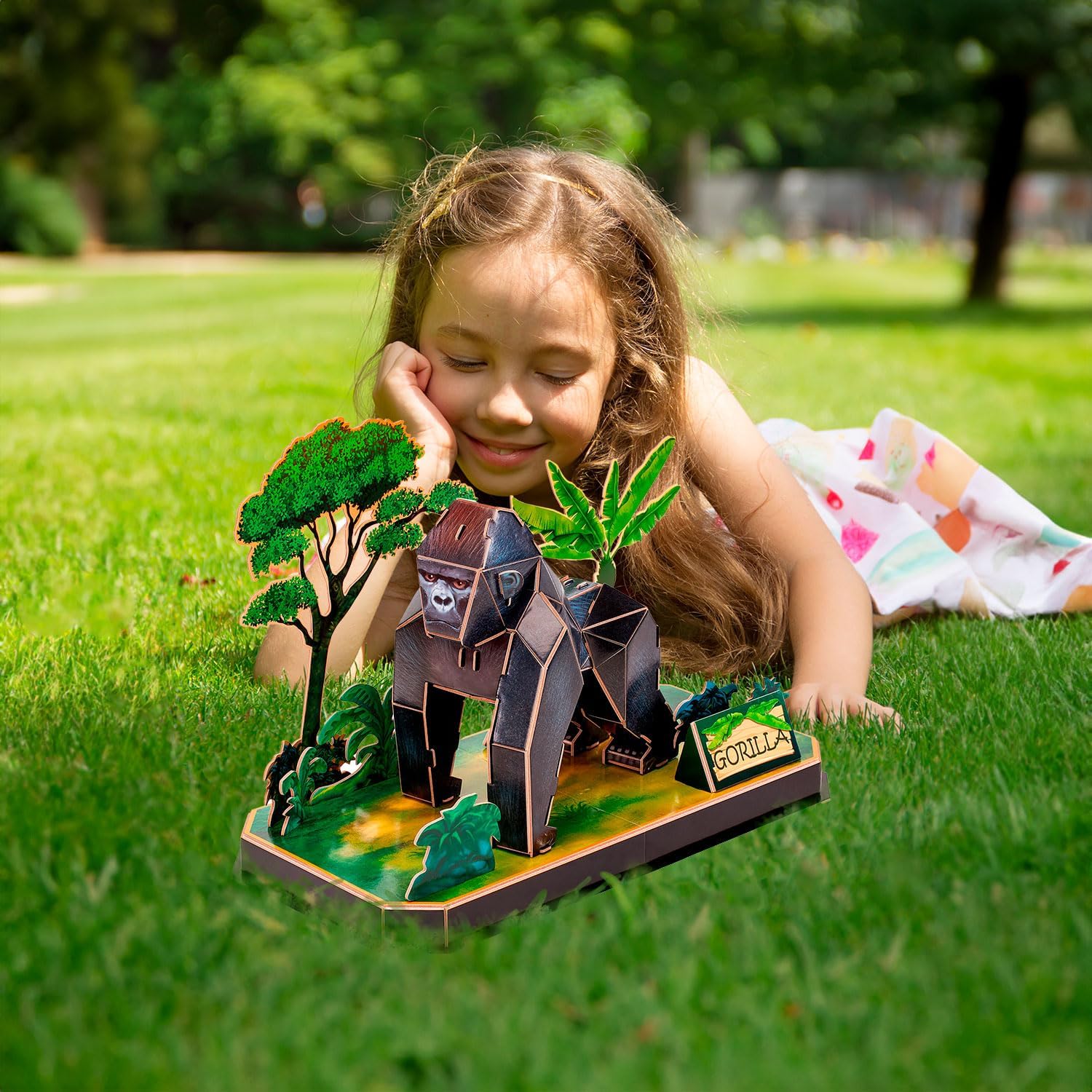 Puzzle 3D Gorila