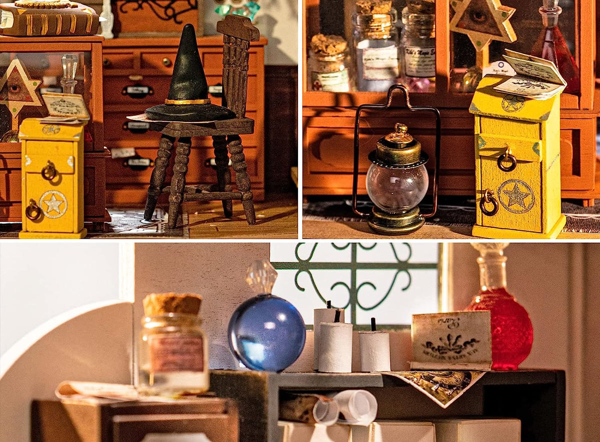 Rolife Kit de Casa en Miniatura - Kiki's Magic Emporium
