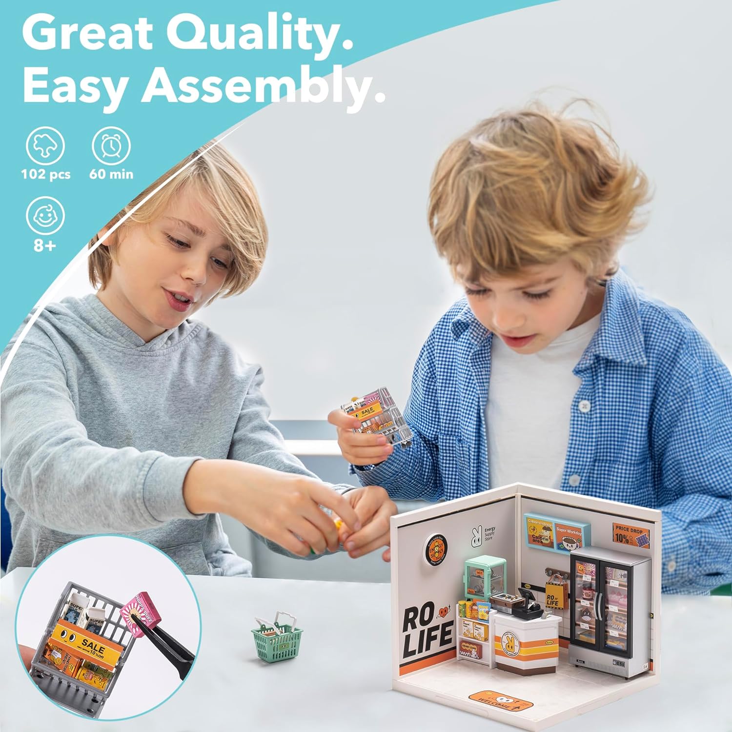 Casa en Miniatura para Armar - Super Creator - Tienda Energy Store DW002