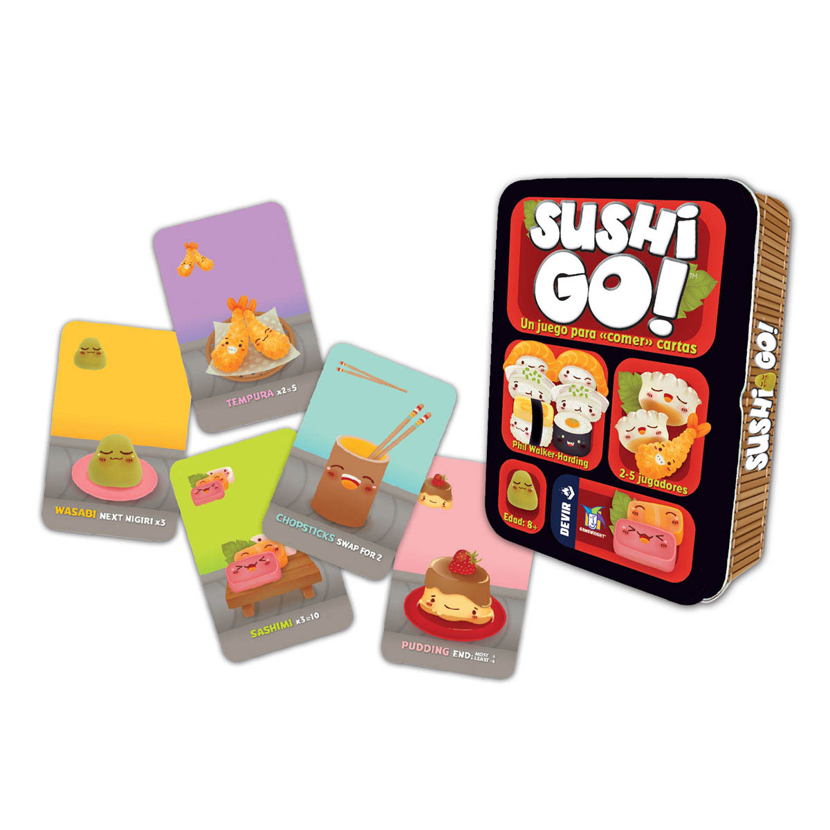 SUSHI GO! - Un Juego para «Comer» Cartas (¡El Menú Perfecto!)