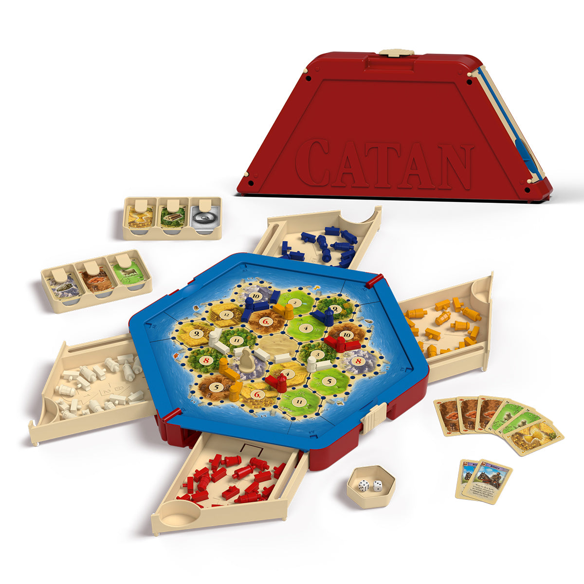 Catan: Edición de Viaje - El Clásico Juego de Mesa para Llevar