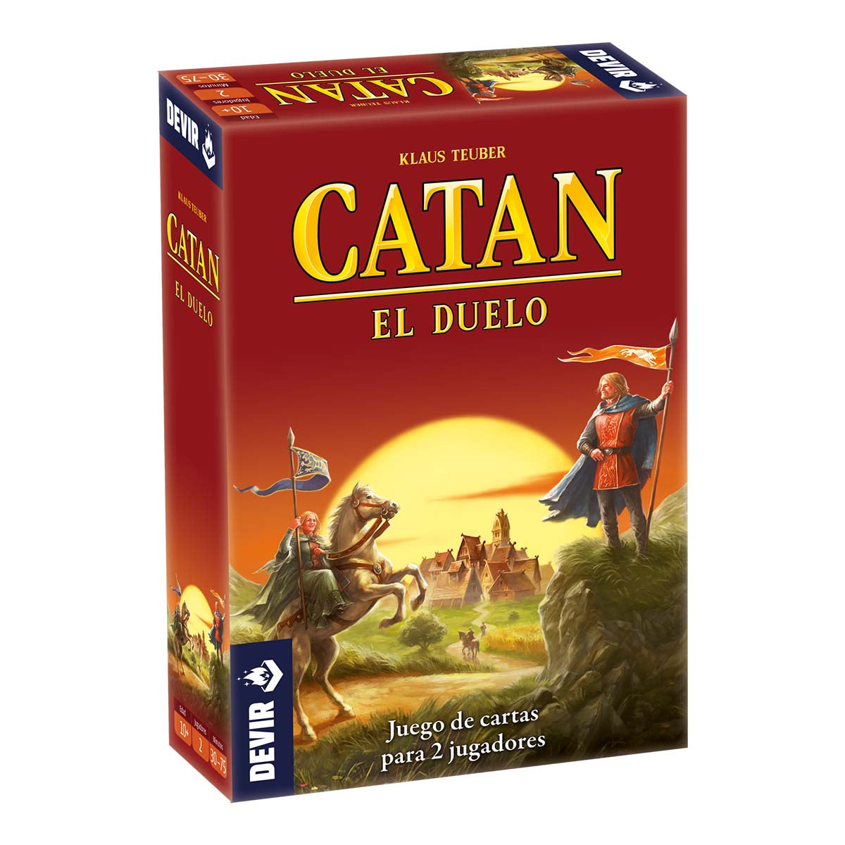 CATAN: EL DUELO - Juego de Cartas para 2 Jugadores
