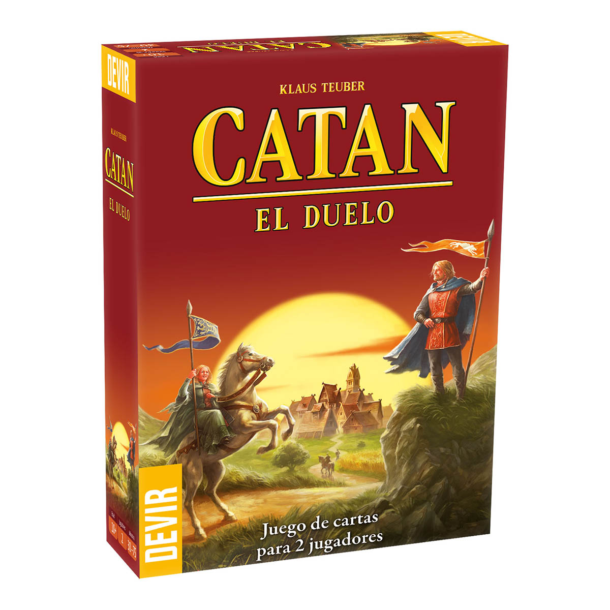 CATAN: EL DUELO - Juego de Cartas para 2 Jugadores