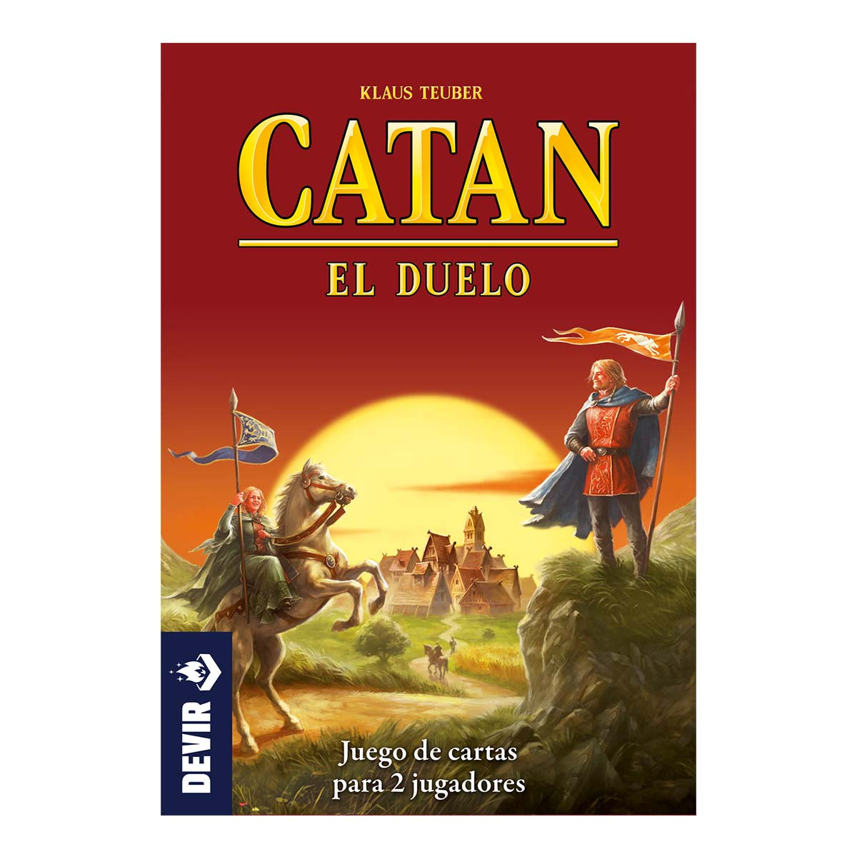 CATAN: EL DUELO - Juego de Cartas para 2 Jugadores