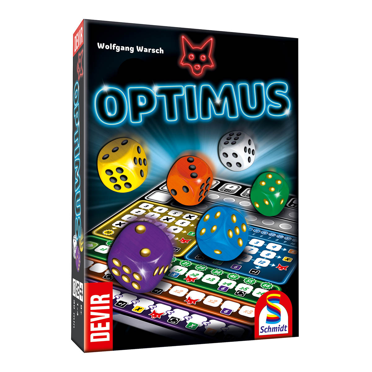 Optimus - Ingenioso Juego de Dados Roll & Write