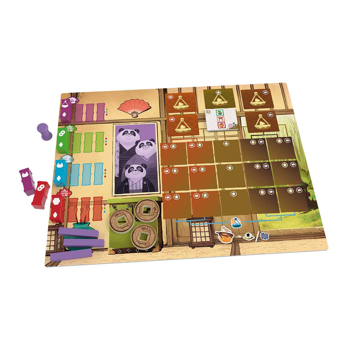 Bamboo - Juego de Mesa de Estrategia y Gestión de Acciones (Devir)