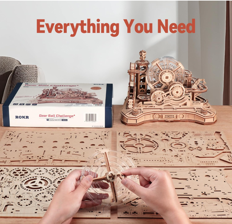 Marble Run Challenge - Laberinto de Bolas 3D Interactivo (ROKR Gear Ball)