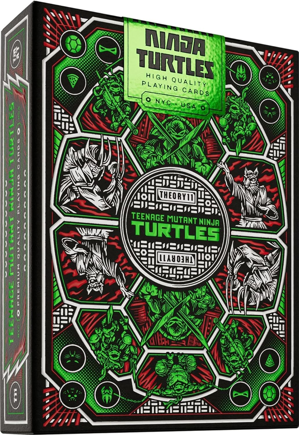 theory11 TEENAGE MUTANT NINJA TURTLES - Baraja Premium de Lujo