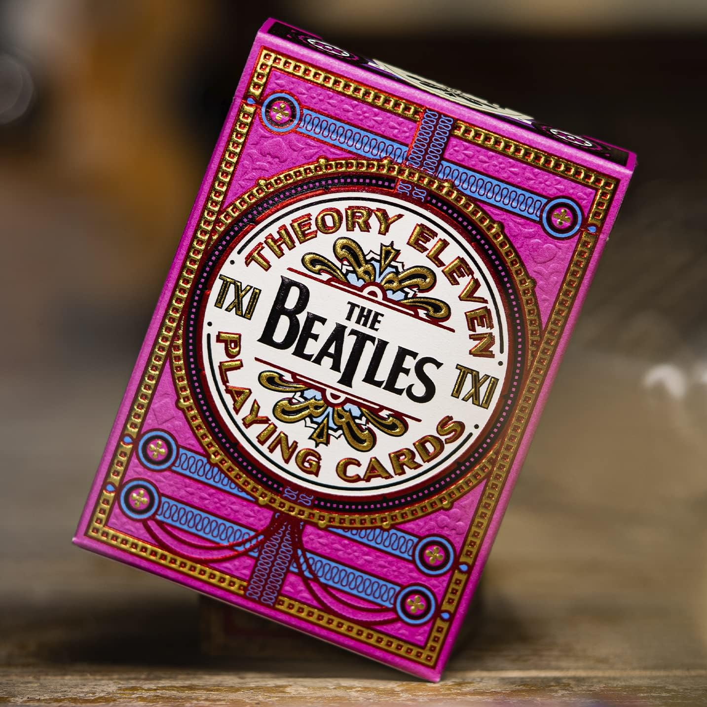 theory11 THE BEATLES - Cartas de Coleccionista Premium (Pink Deck)